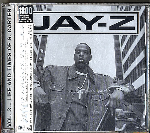 Jay-Z Vol.3Life & Times Of S. Carter Japanese Promo CD